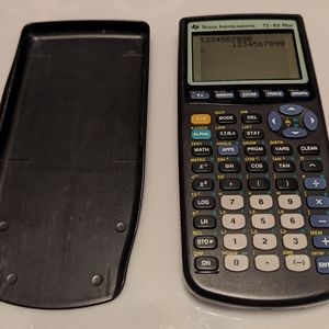 TI 83 Graphing Calculator